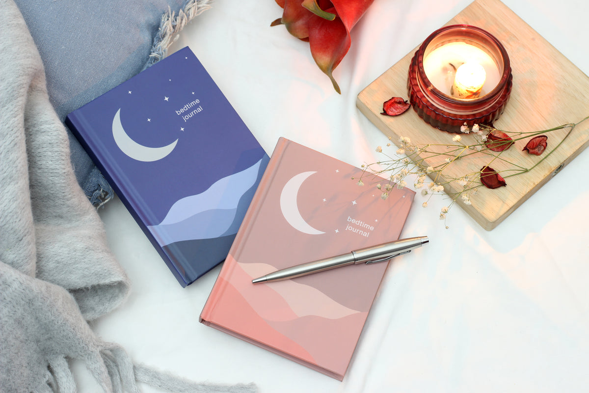 A6 Bedtime Journal Notebook | Reflection & Gratitude | byanika