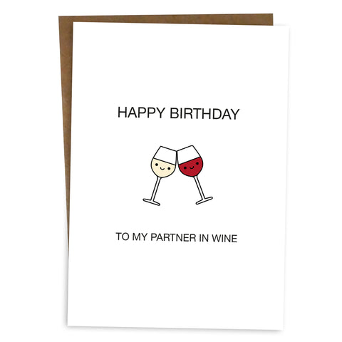 Birthday card hot sale for partner