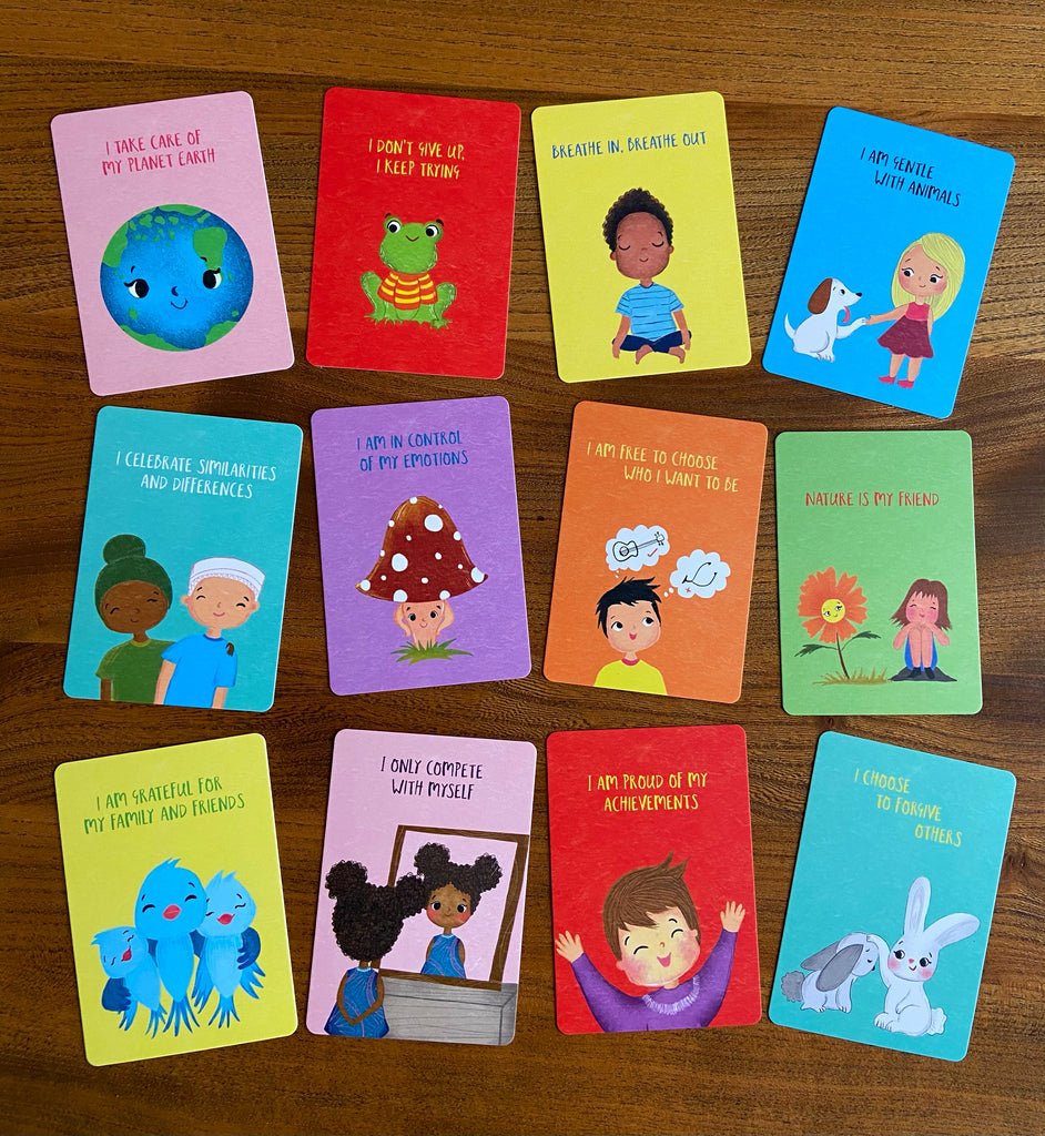 Kids Affirmation Cards: 50 Printable Positive Mindset Cards ( - Australia